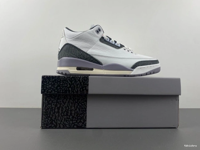 Cheap TBkick Jordan Cement 3 Grey Air CT8532-106 0727